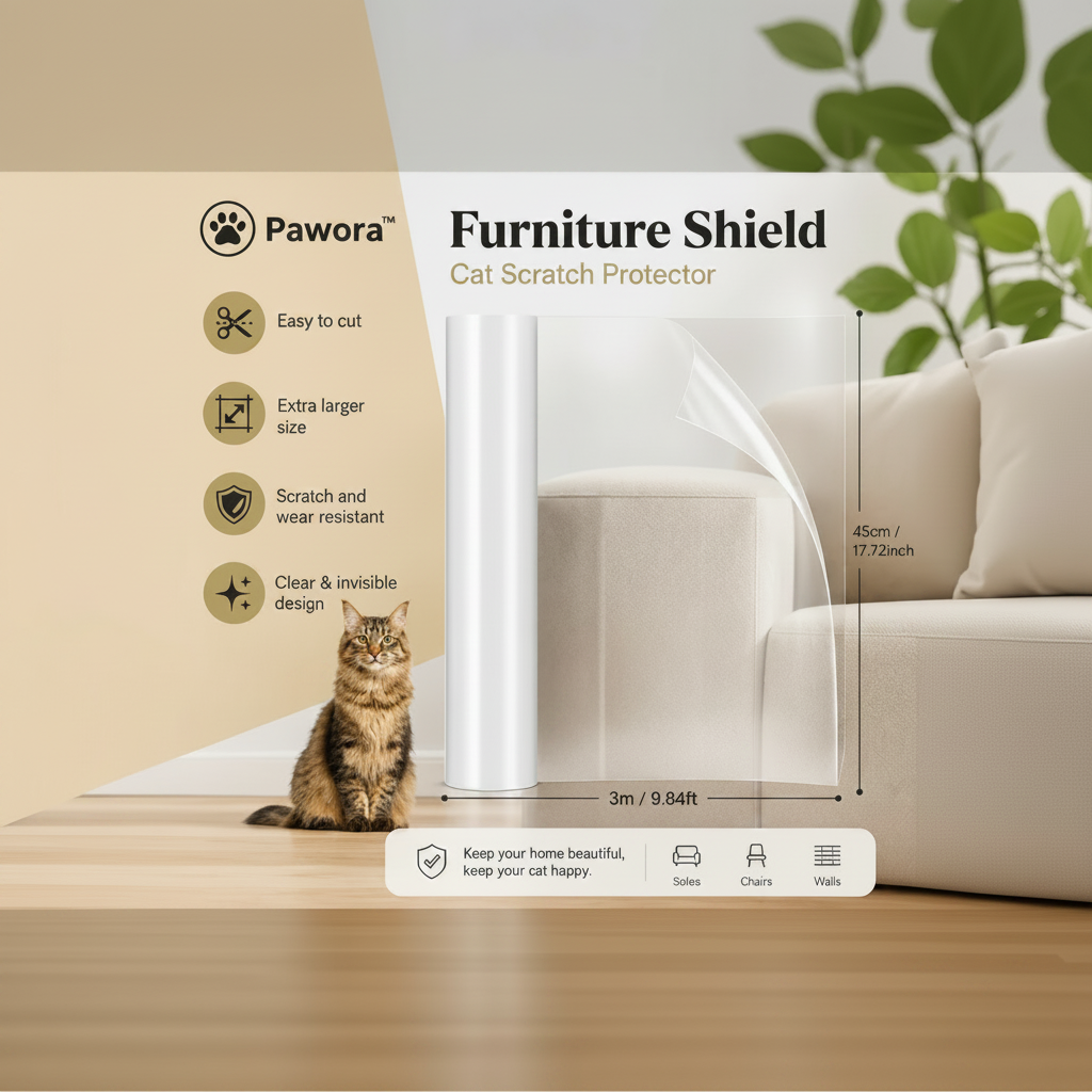 Furniture Shield – Cat Scratch Protector