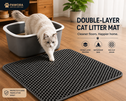 Cat Litter Mat – 2-Layer Sand Trap