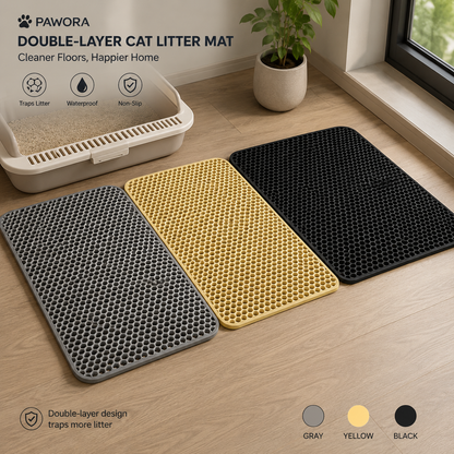Cat Litter Mat – 2-Layer Sand Trap