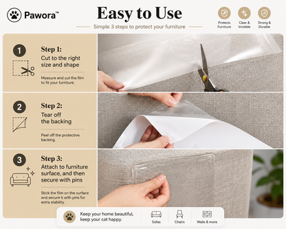 Furniture Shield – Cat Scratch Protector